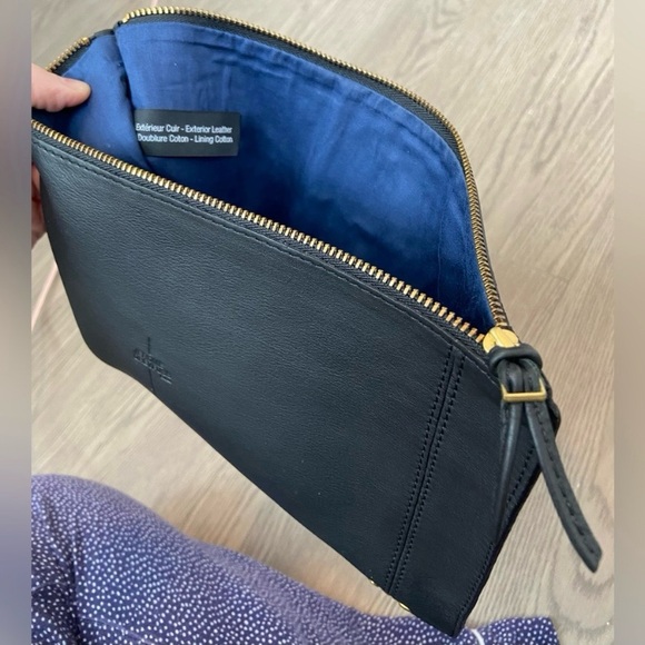 Jerome Dreyfuss - Black Pouch Clutch -
11.5x7.5" - Like New - Picture 9 of 15